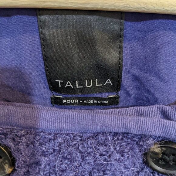 Aritzia Talula | Boiled Wool Bomber Jacket - Picture 3 of 6